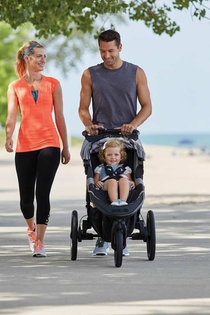 Baby Jogger Summit X3 fronte strada